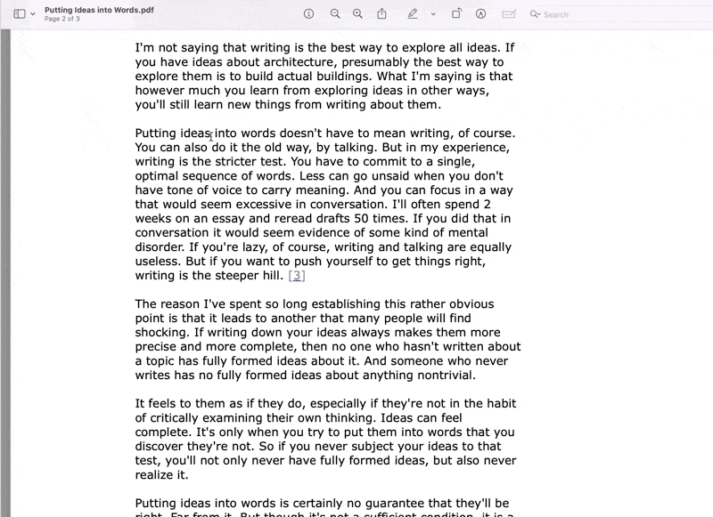 Reveal the reasoning in a few beats demo