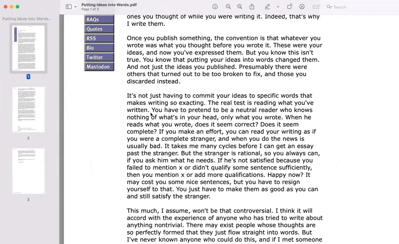 Get the core idea instantly demo